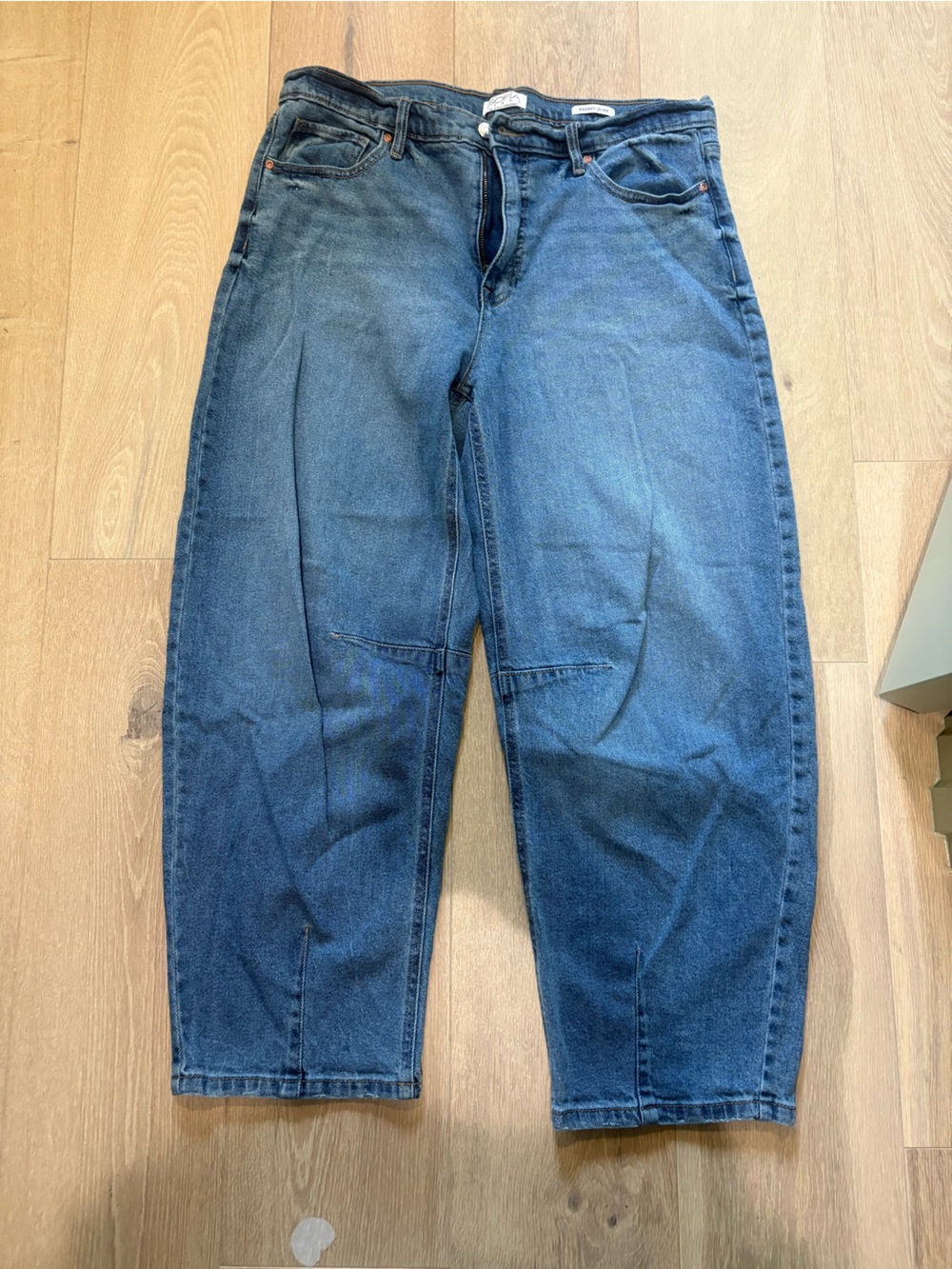 Walmart Relaxed Fit Women's Dark Blue Denim Jeans